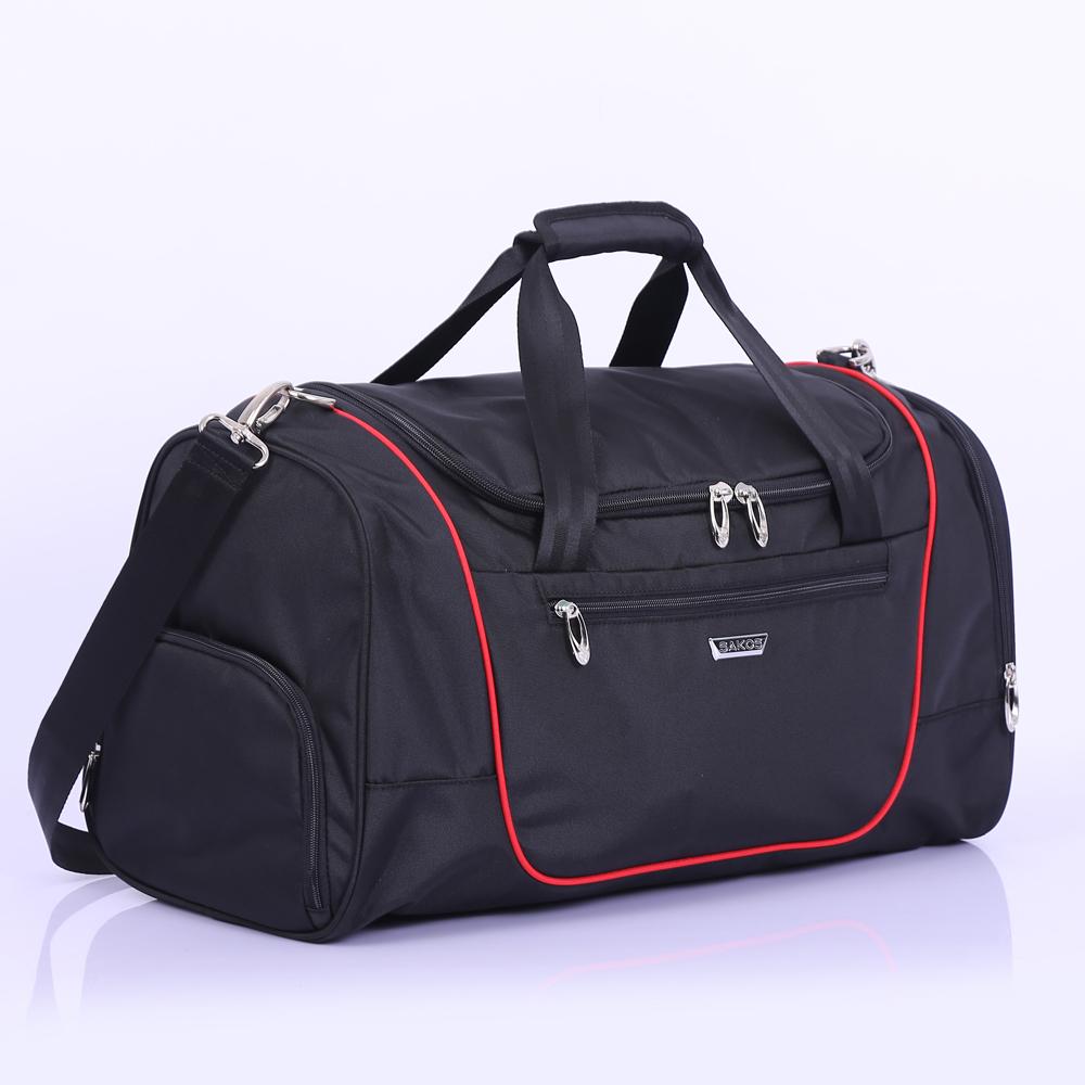 Sakos Vigor Travel Bag - Water-Repellent Polyester Fabric, Separate Shoe Compartment, Maximum Load Capacity 30kg