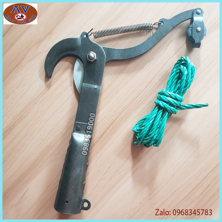 Đầu kéo cắt cành cây trên cao,tỉa cây cảnh,hái hoa quả -màu đen