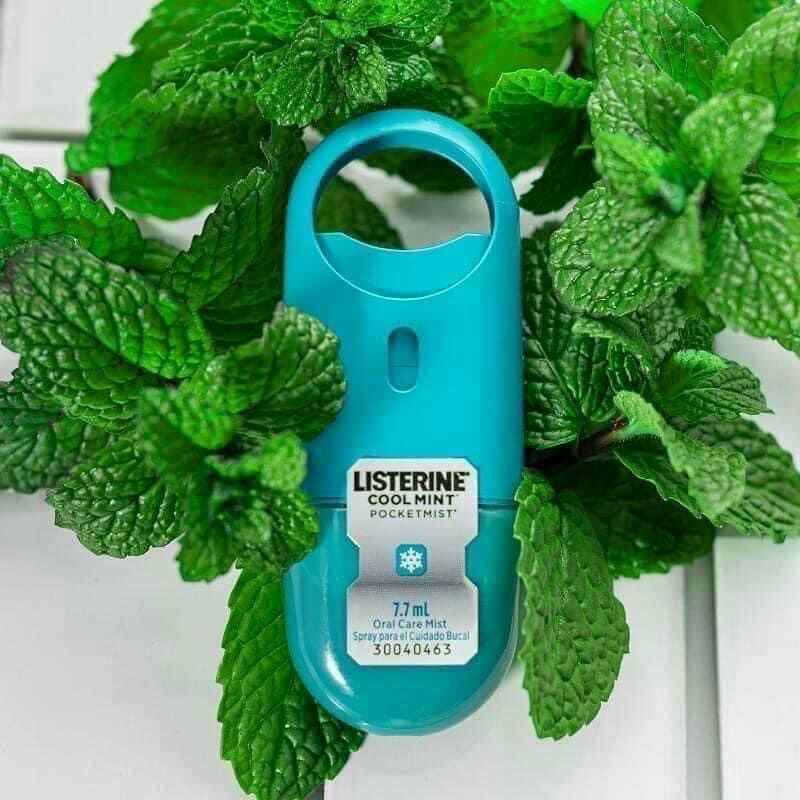 Xịt Thơm Miệng Listerine Cool Mint Hàng Mỹ