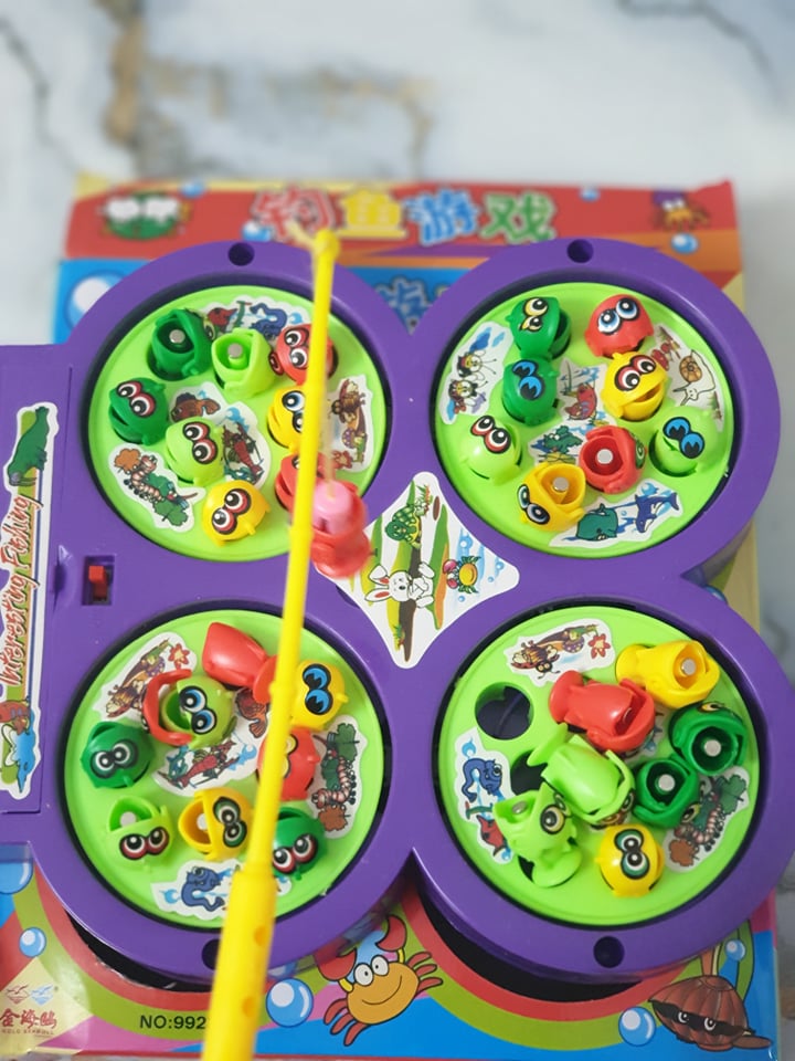 Bộ đồ chơi câu cá pin có nhạc vui nhộn