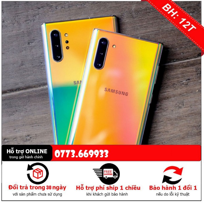 điện thoại Samsung galaxy Note 10 / Note 10 plus hai sim likenew