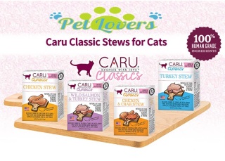 [HCM]Caru - Thức ăn chính đóng hộp dạng ướt cho mèo vị gà mix 500g thumbnail
