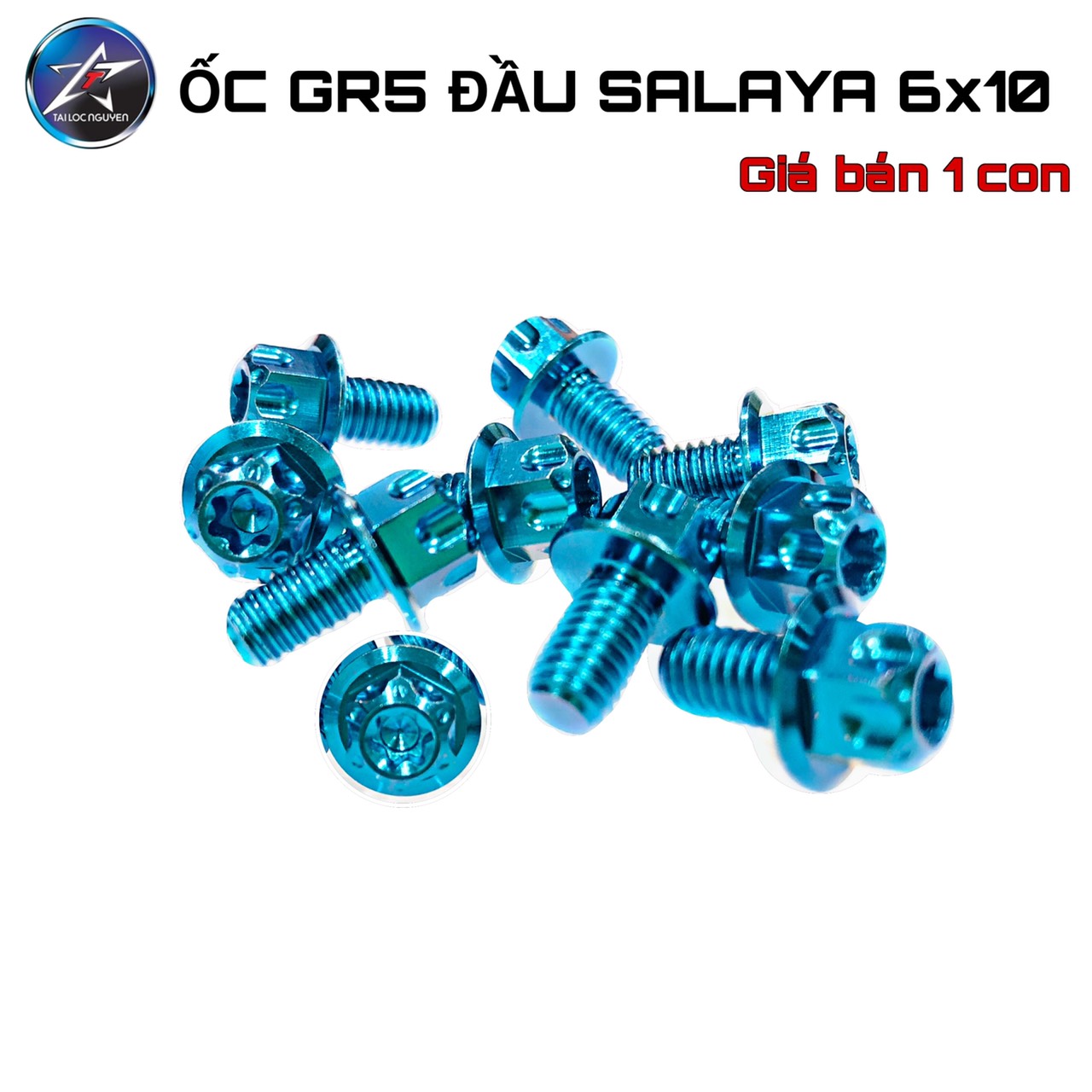 [HCM]ỐC GR5 ĐẦU SALAYA SIZE 6li