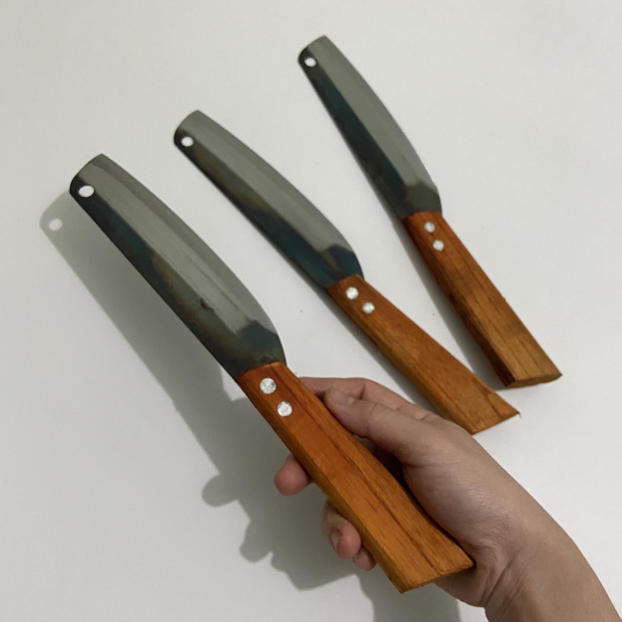 Dao thép cán gỗ Đa Sỹ( ốp lỡ, ốp nhí)