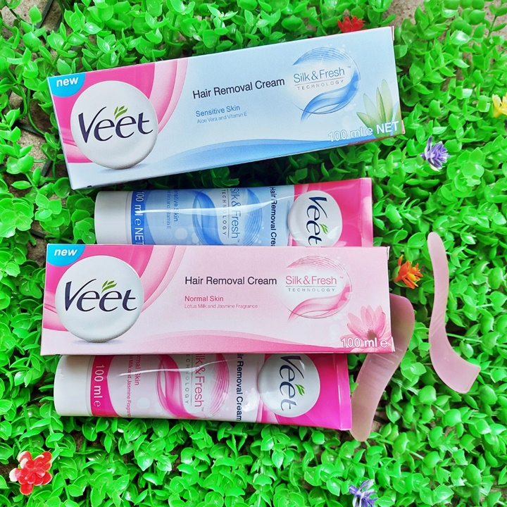[HCM]Kem Tẩy Lông VEET Silk Fresh Tuýp 100g - KB237