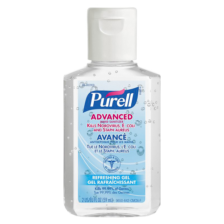 Gel rửa tay khô PURELL Advanced Hand Sanitizer 59ml với công thức X2 diệt khuẩn-Hàng xách tay Mỹ Có 2 Màu Xanh Dương Và Xánh Lá