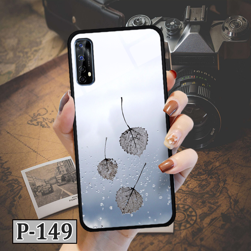 Ốp điện thoại realme 7 - lưng kính in hình 3d