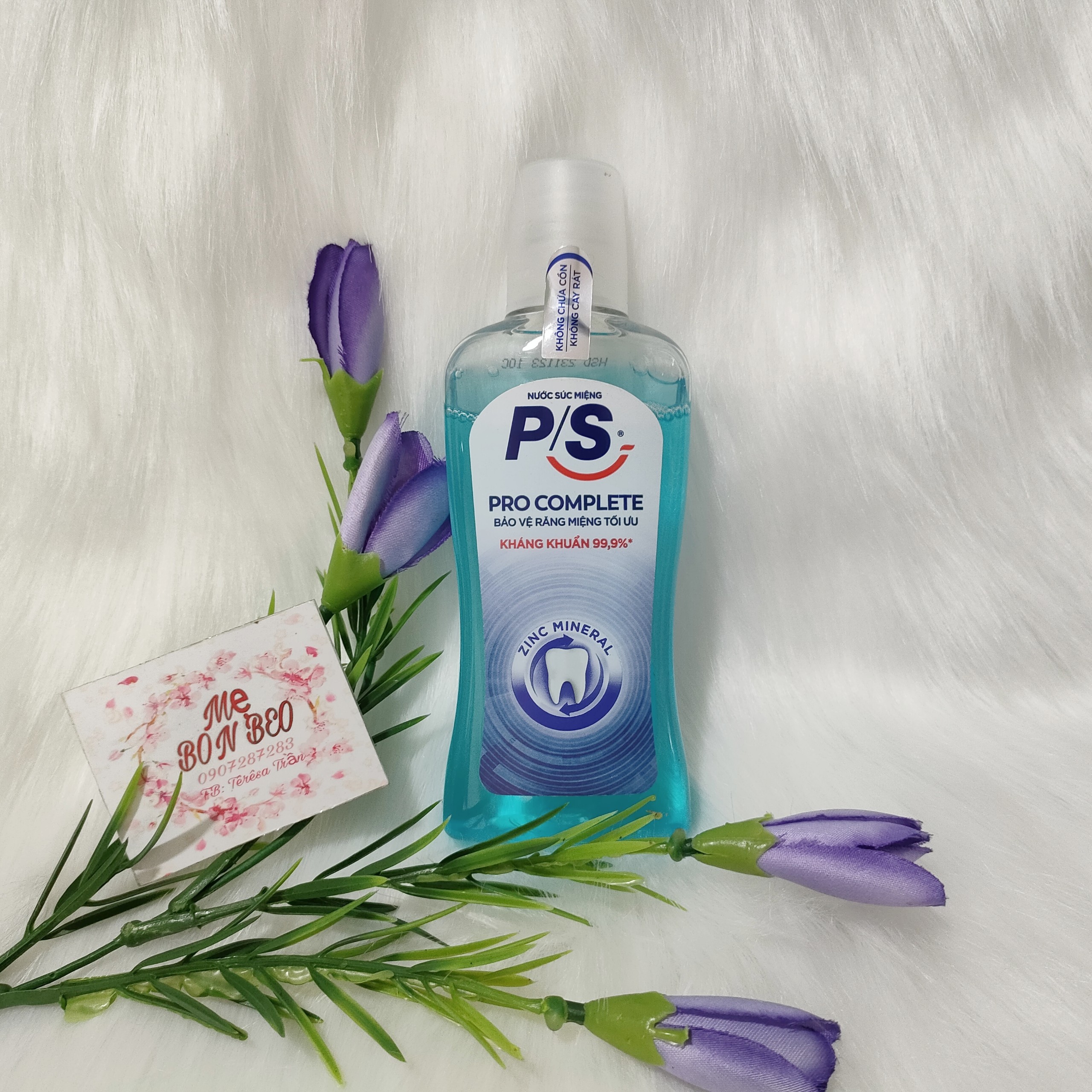 Nước súc miệng ngừa mảng bám P/S Pro Complete 500ml