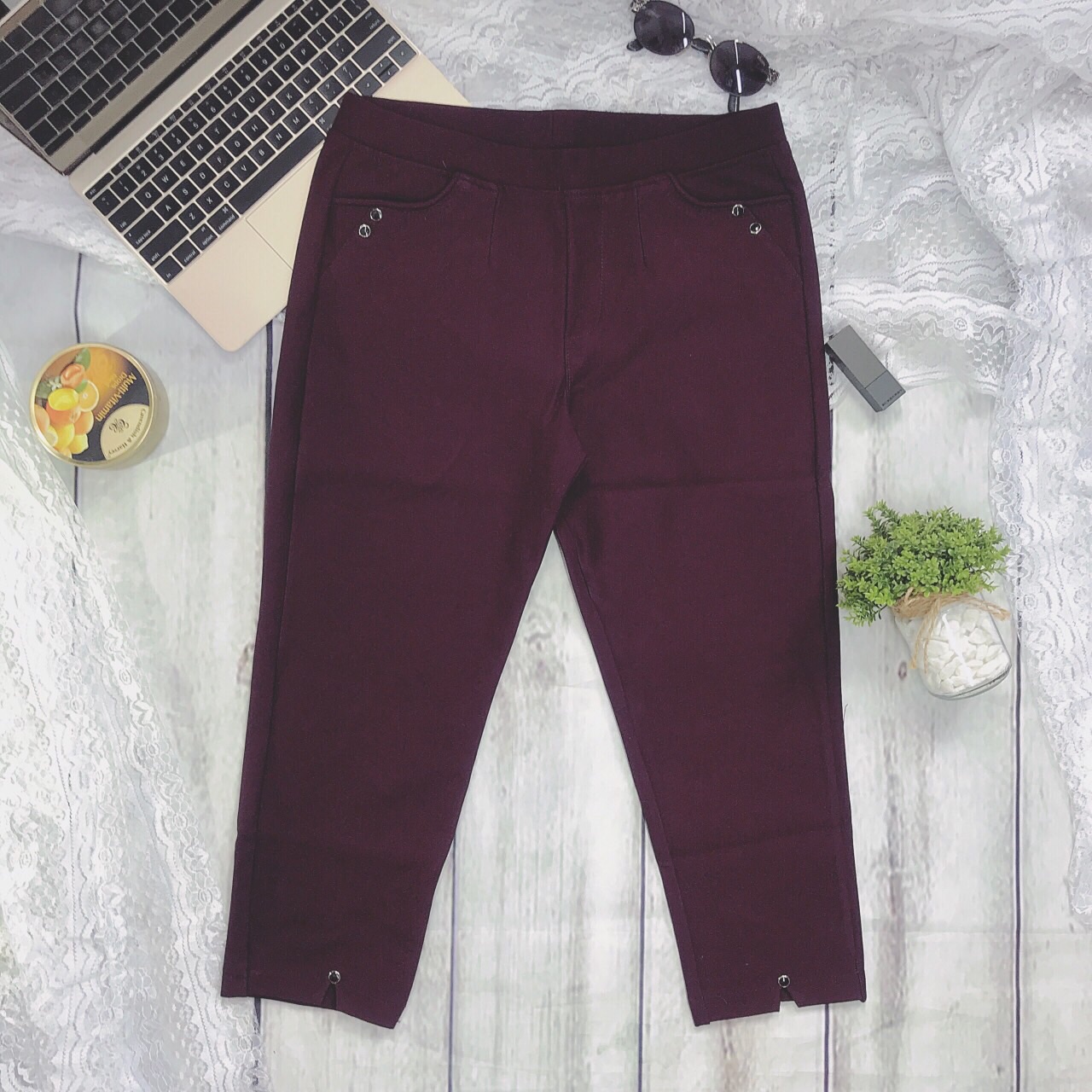 [HCM]Quần cotton 4c lửng size đại