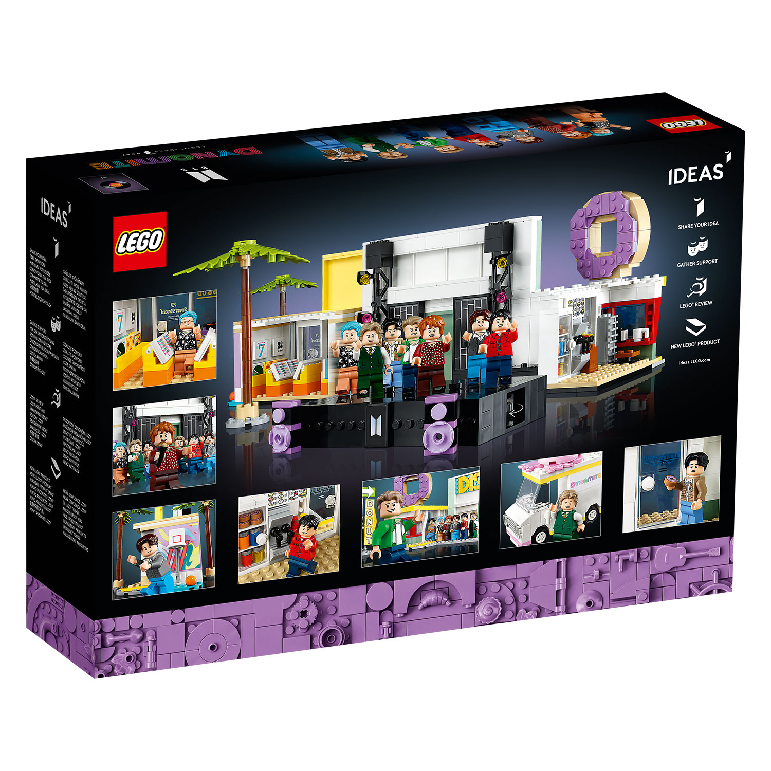 LEGO ADULTS IDEAS 21339 Đồ chơi lắp ráp BTS Dynamite (749 chi tiết)