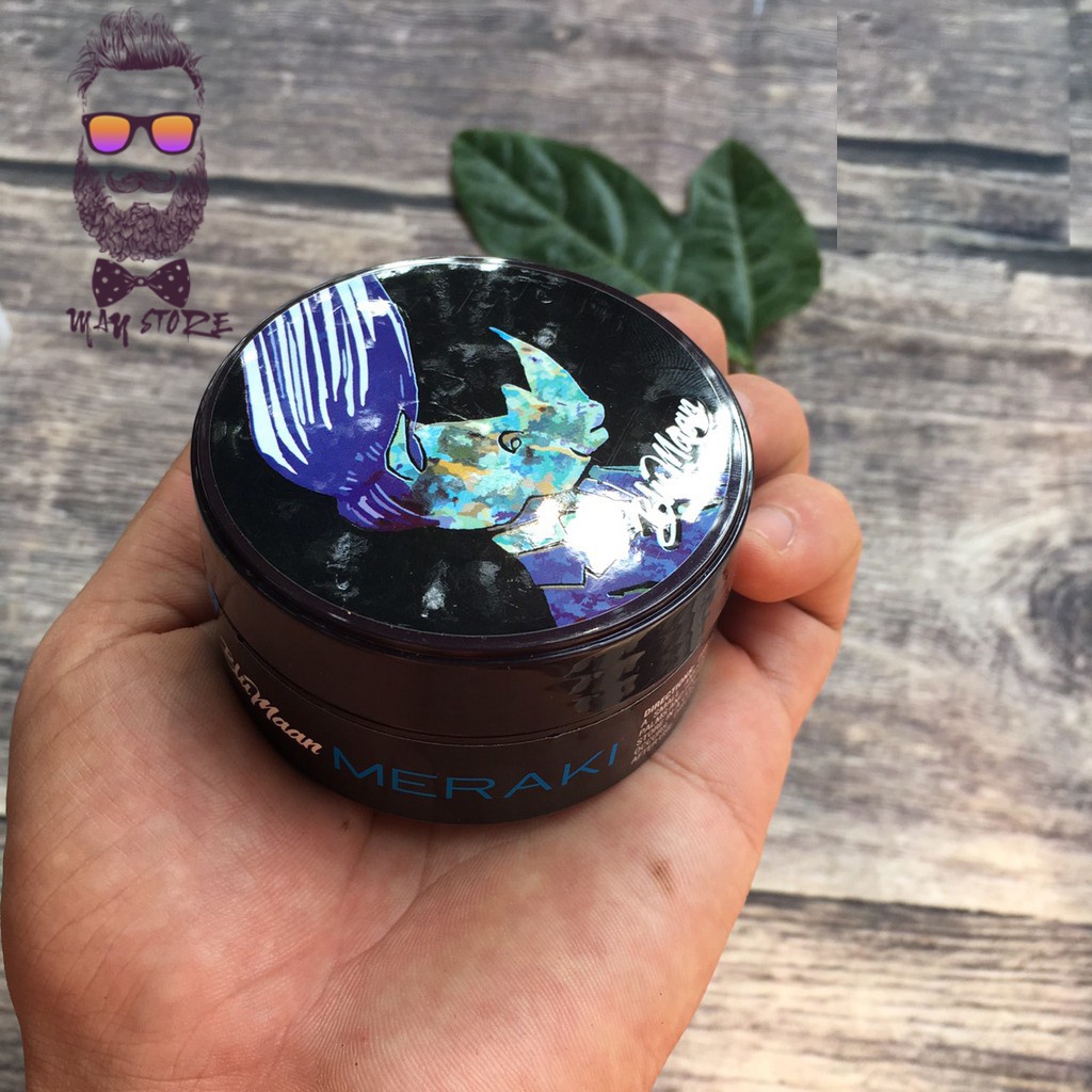 Sáp Vuốt Tóc Nam BLUMAAN Styling Meraki - 70 Gram (Bản Tê Giác Xanh)