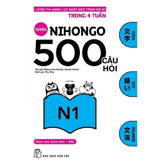 [HCM]Shin nihongo 500 câu hỏi