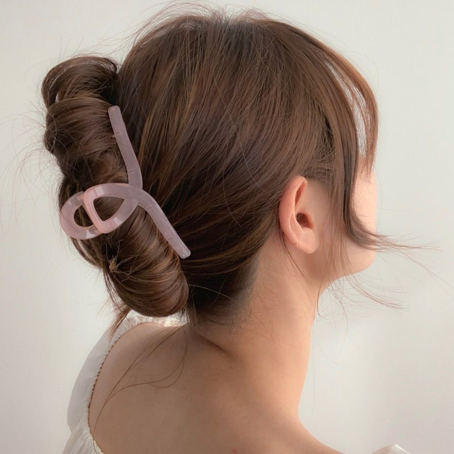 Kẹp Tóc lovely clear Hàn Quốc Korea