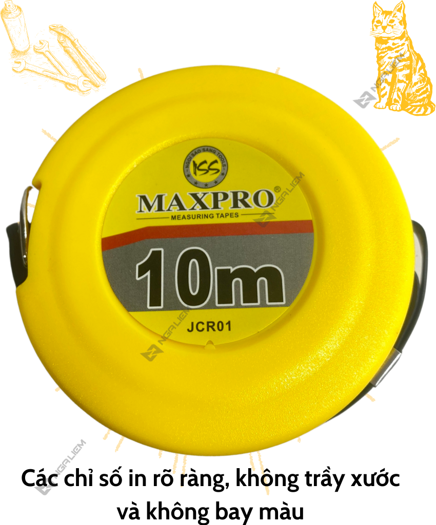 Thước Cuộn Sắc Jcr01 – 10m, 20m Maxpro