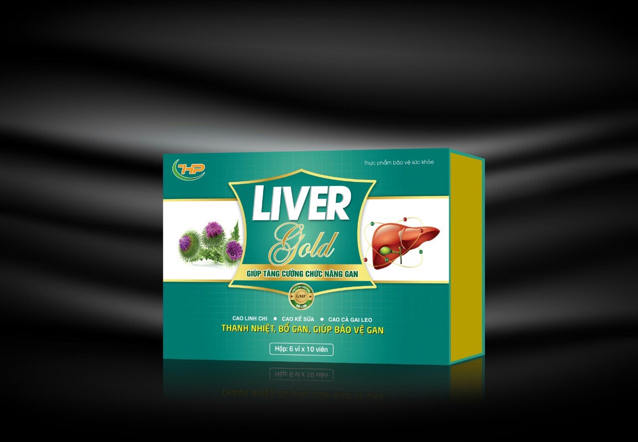 Thuốc Bổ Gan Liver Gold - Giải Độc, Tăng Cường Chức Năng Gan Hiệu Quả