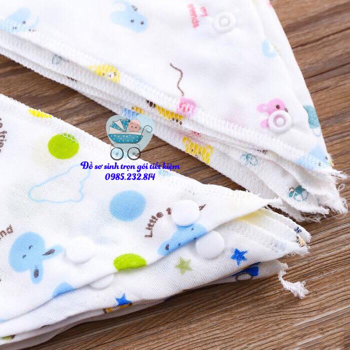 10 yếm xô khuy bấm cho bé