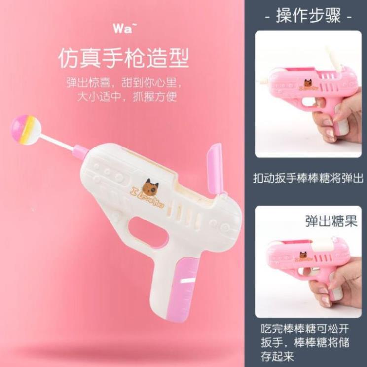 Súng bắn kẹo mút hot tiktok Hot Trend 2022