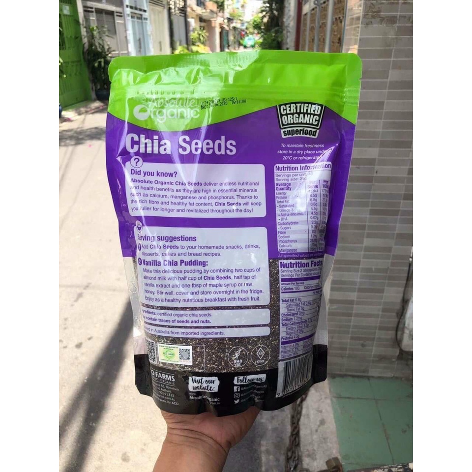 1 KG- Hạt chia tím
