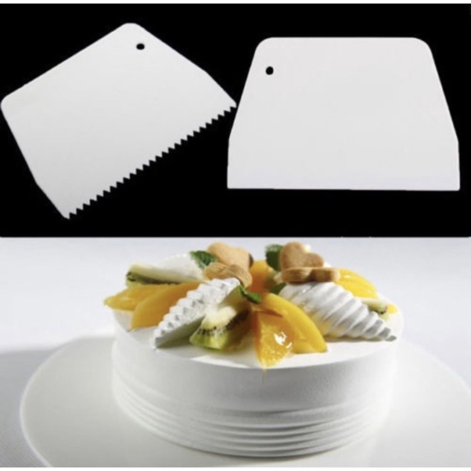 Dao Cắt Bột, Chia Bột, Vét Bột Làm Bánh