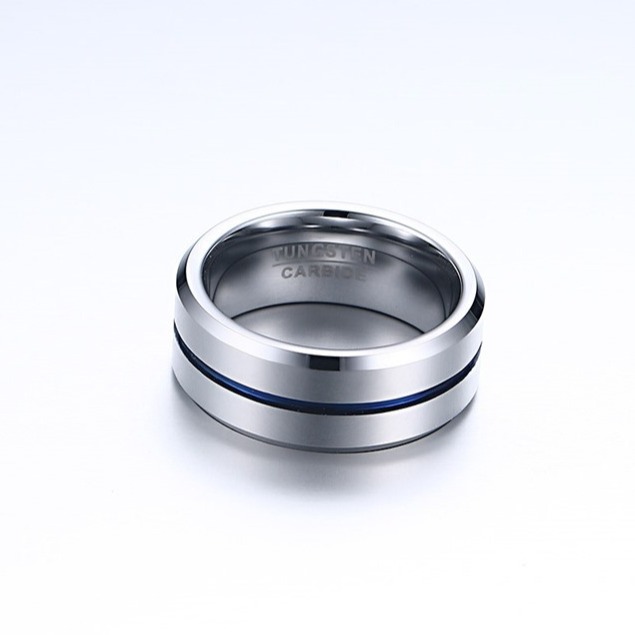 Nhẫn Tungsten Carbide Bạc