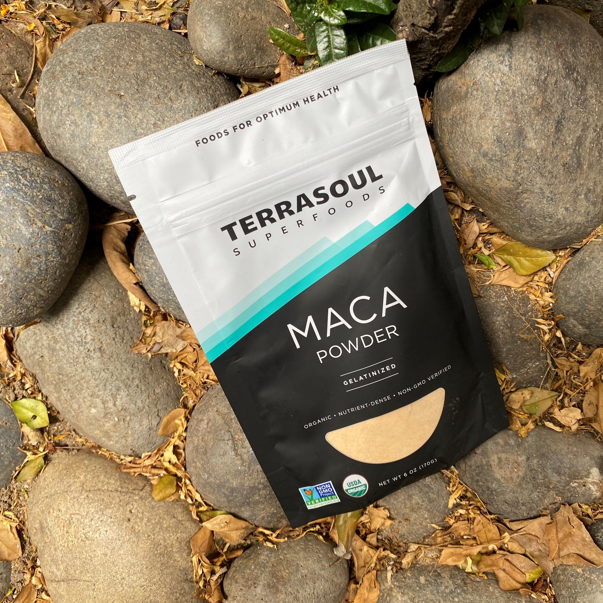 Bột nhân sâm Maca Peru hữu cơ Terrasoul 170g