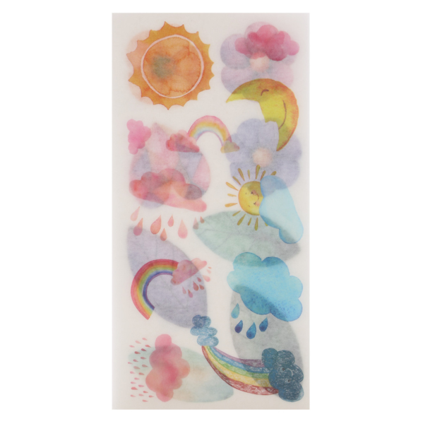 [HCM]Bộ 6 Tấm Sticker Dán Trang Trí - Kỳ Lân - Sen Đá