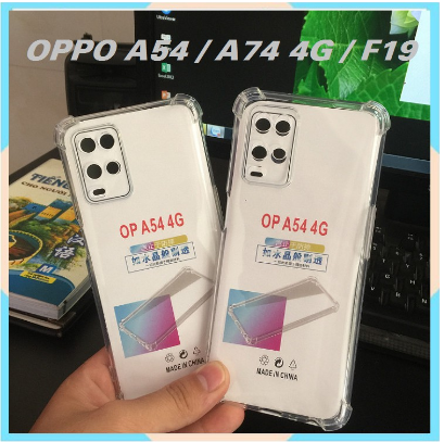 Ốp lưng oppo a54 4g / a74 4g / oppo f19 chống sốc 4 góc cạnh có viền bảo vệ camera