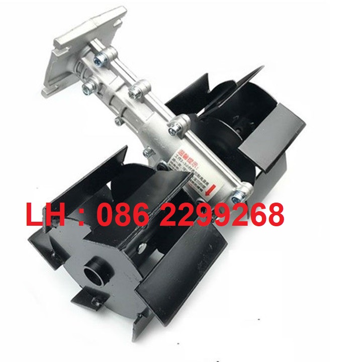 Đầu xới đất lắp cho máy cắt cỏ - Lồng thẳng