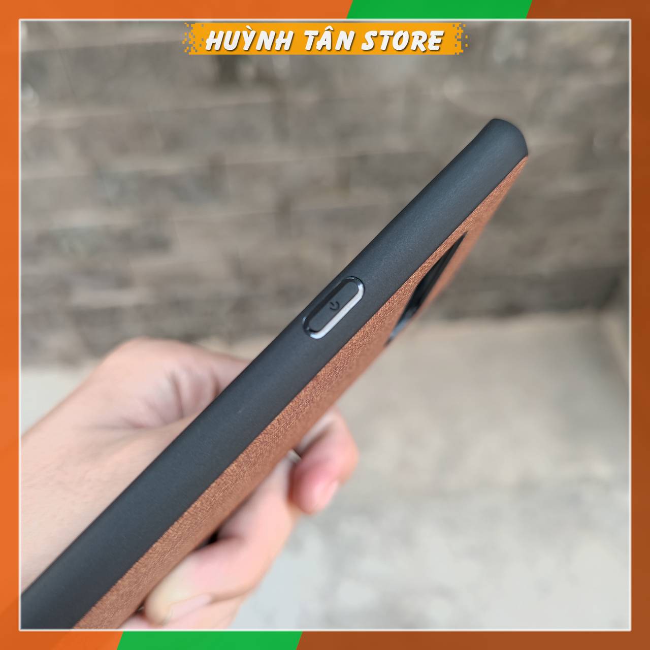 Ốp lưng s10 5g chống vân tay nhựa cứng viền đen giả vải JEAN 1 màu phụ kiện điện thoại huỳnh tân store