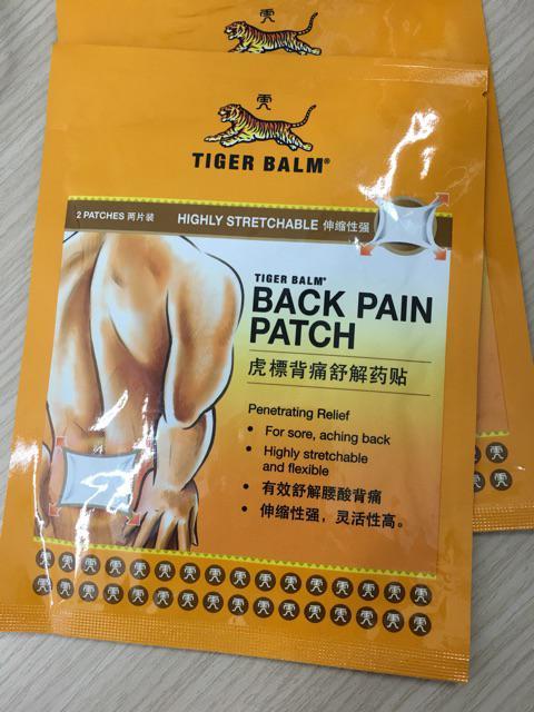 Miếng dán tiger balm back pain patch