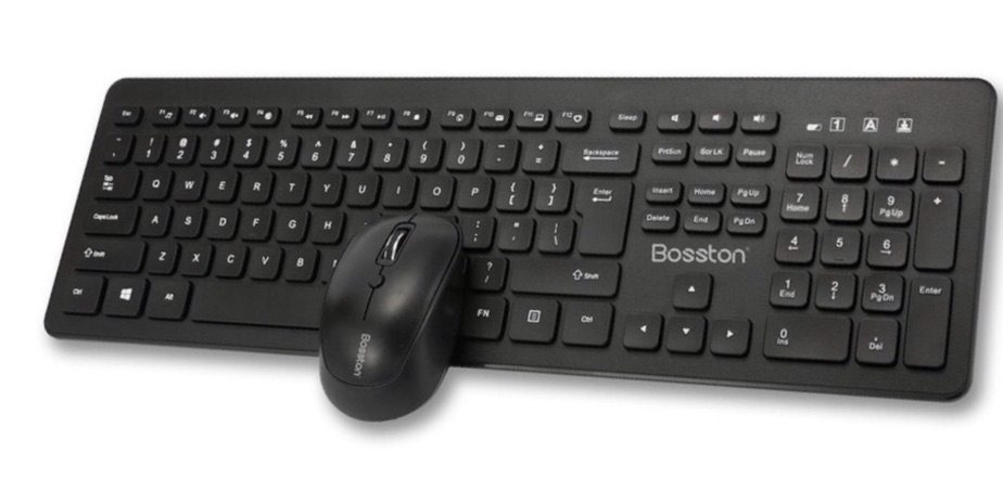 [HCM]Combo Chuột Và Bàn Phím ko dây Boston WS500 ( BH 12 THÁNG )