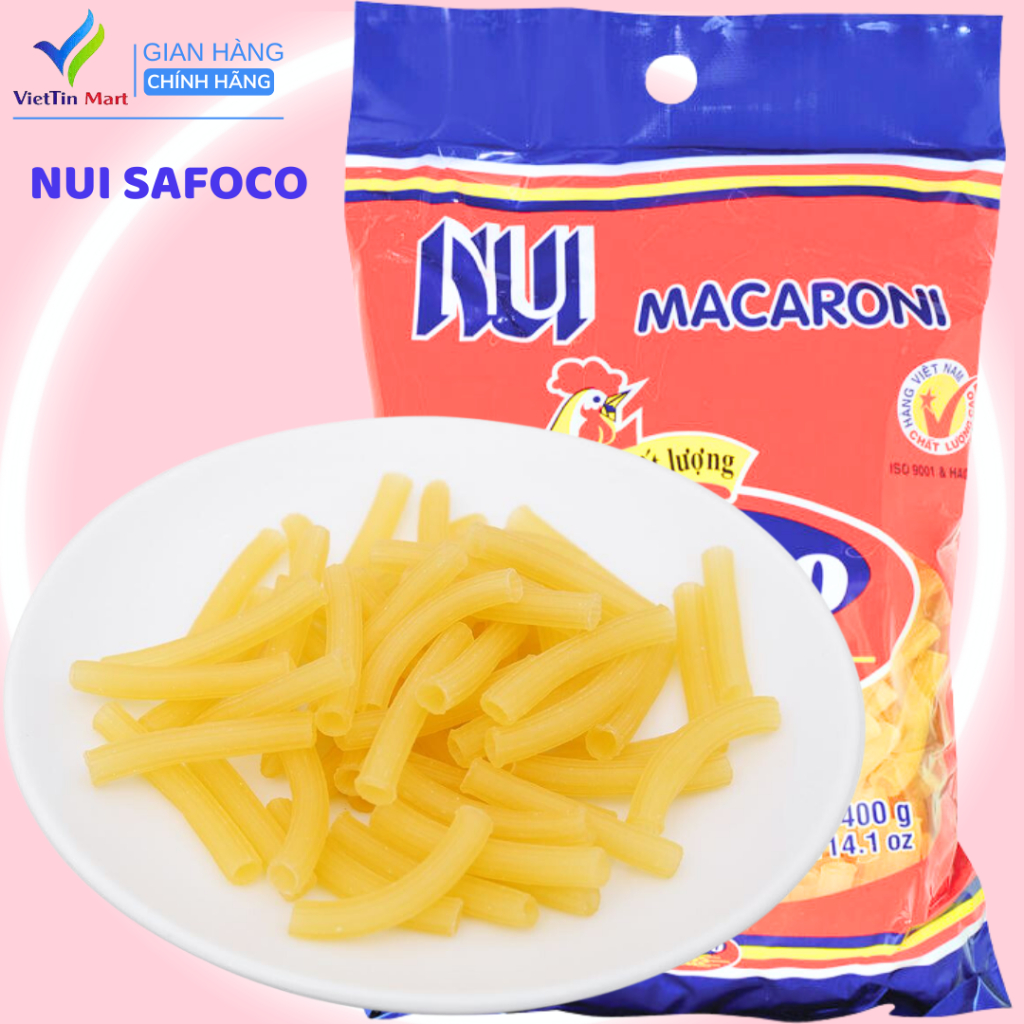 400gr Nui Ống Đặc Biệt Safoco