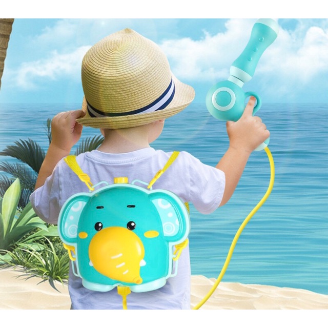 Balo sung bắn nước hình con vật dễ thương