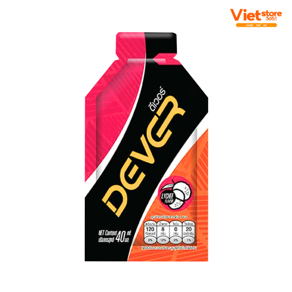 Gel Năng Lượng Dạng Lỏng DEVER 40ML 120Kcal
