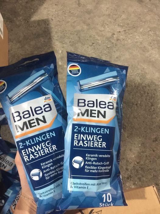 DAO CẠO RÂU BALEA MEN- Túi 10 chiếc