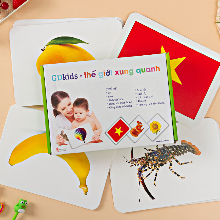 [freeshipmax] flashcard cho bé loại lớn - thế giới xung quanh - thẻ học thông minh glenndoman cho bé ( 100 thẻ - hỗ trợ giáo án dạy ) - tn0005 1