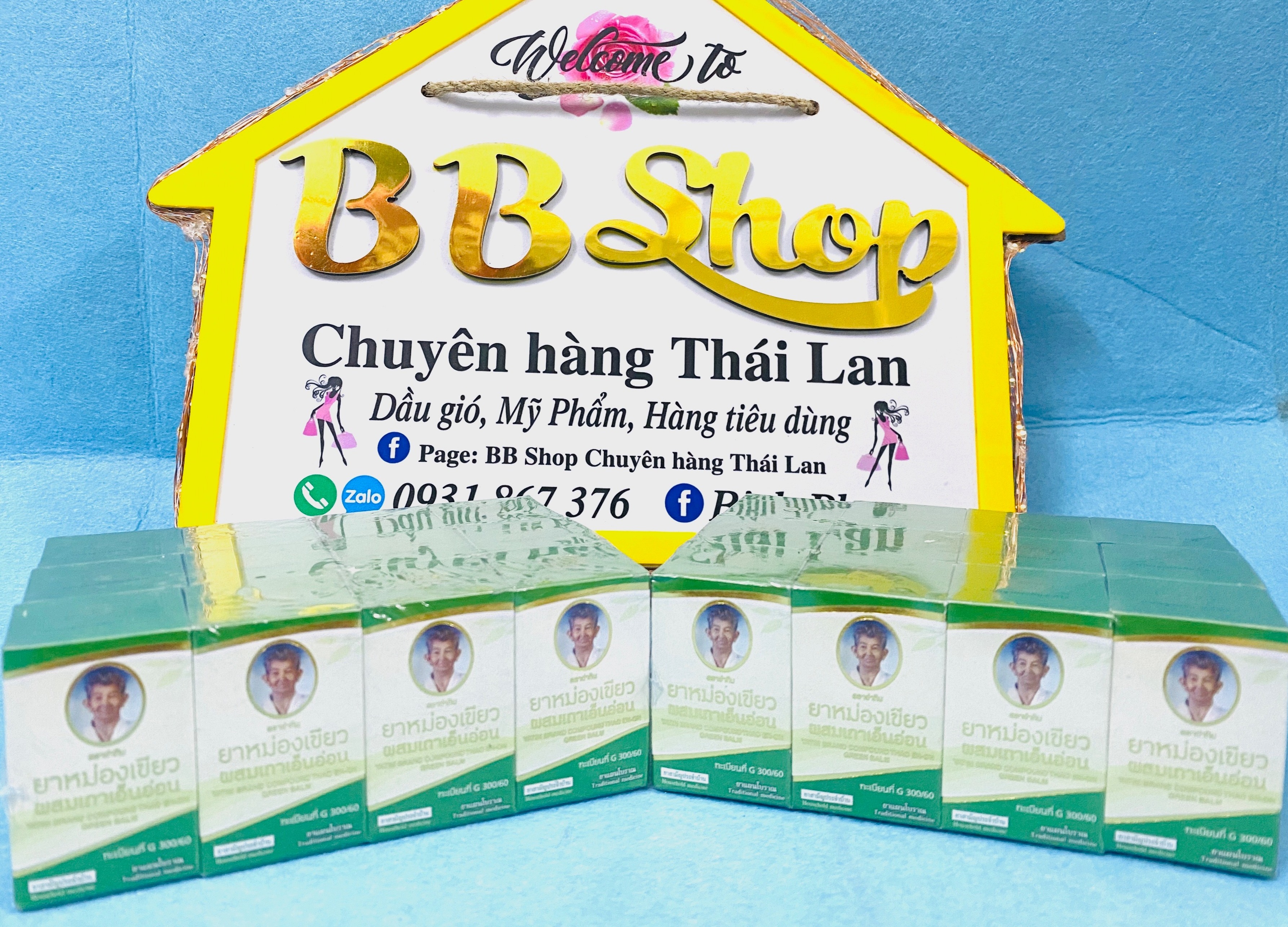 [HCM]Dầu cù là thảo dược bà già Otop Thái Lan