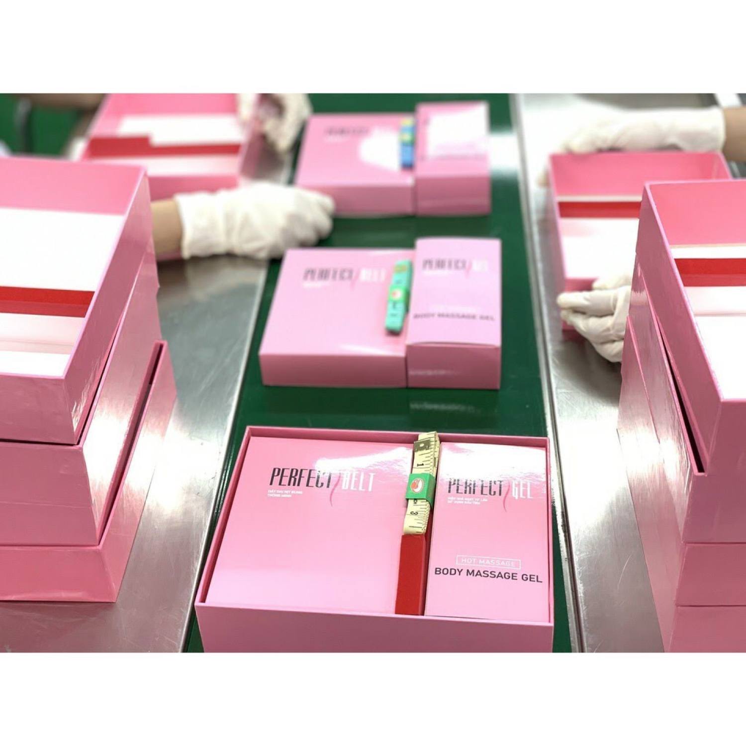 Combo đai nịt bụng kèm ɡel bôi giảm mỡ bụng perfect eo