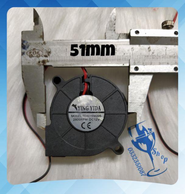 Quạt sên DC 12v