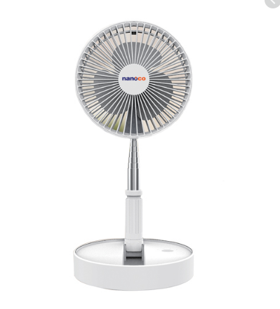 Quạt sạc điện nff1617w- nanoco nff 1617 w