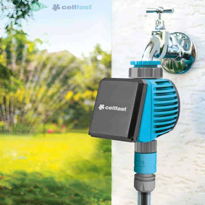 Thiết bị hẹn giờ tưới tự động cao cấp Cellfast Ideal Line 52-095N - ban công xanh