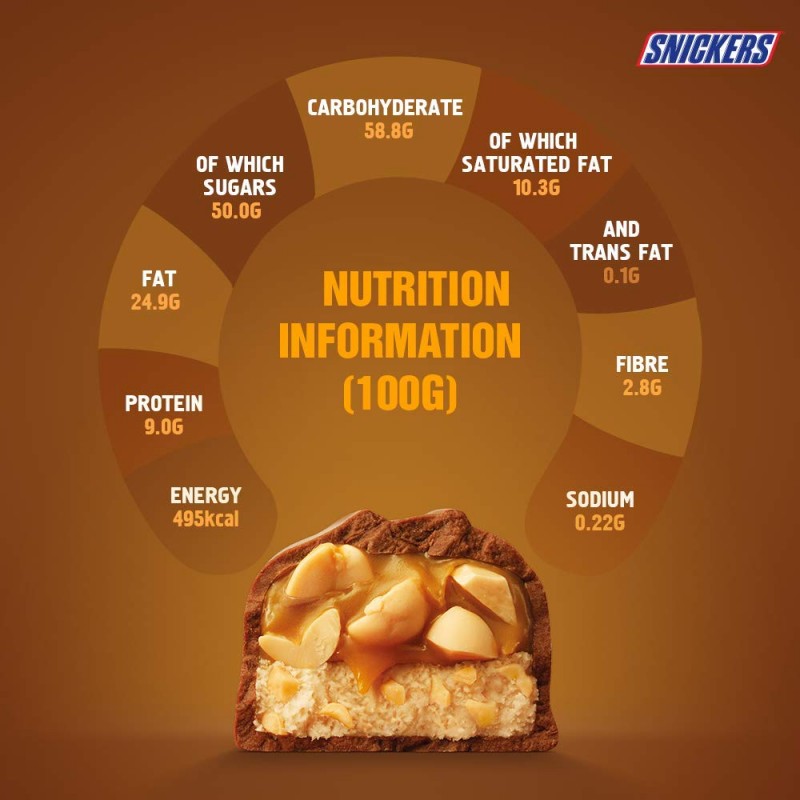Socola Snickers Minis nhân đậu phộng gói 70g