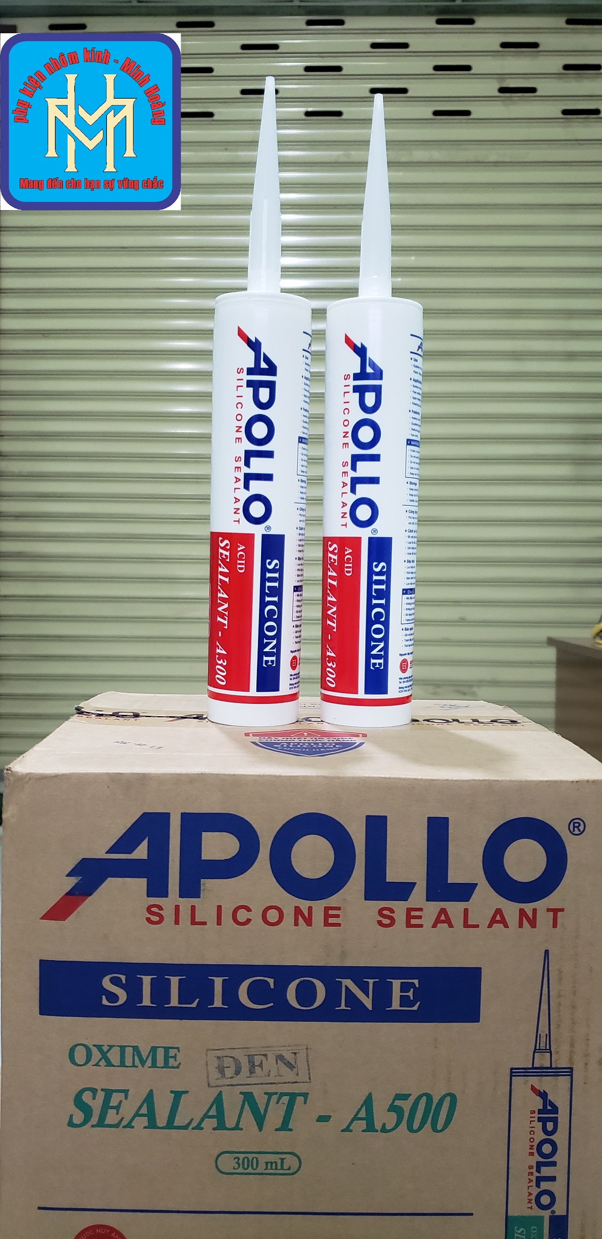 1 Thùng (25 chai) keo silicone A300 APOLLO (Hàng chính hãng)