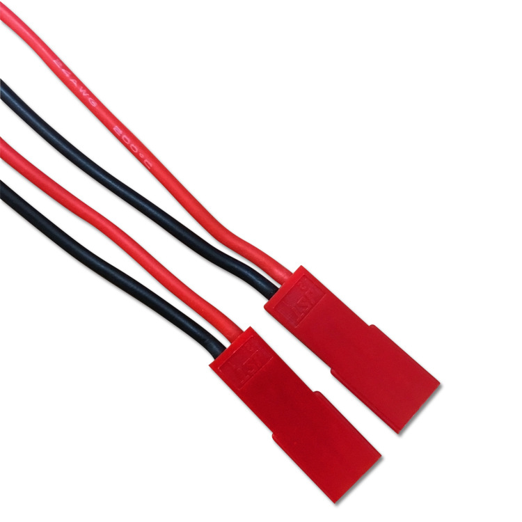 Jack jst 10cm dây silicol 22awg