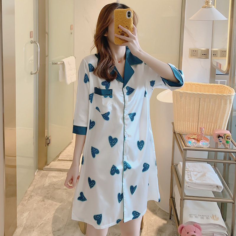 Váy đầm bé bú ti mặc nhà vn50