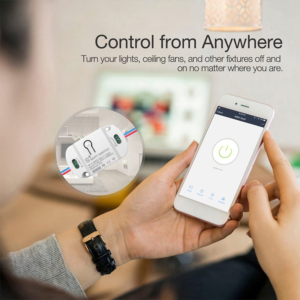 Công Tắc Thông Minh TUYA BASIC WIFI (Bản Mới)