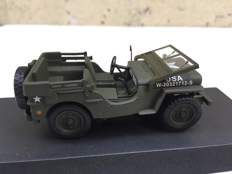 [HCM]Mô hình xe Quân sự Jeep Willy 1947  1:43