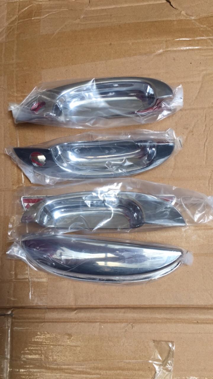 Ốp tay mở cửa mạ inox Daewoo Matiz 1,2/ Chery QQ