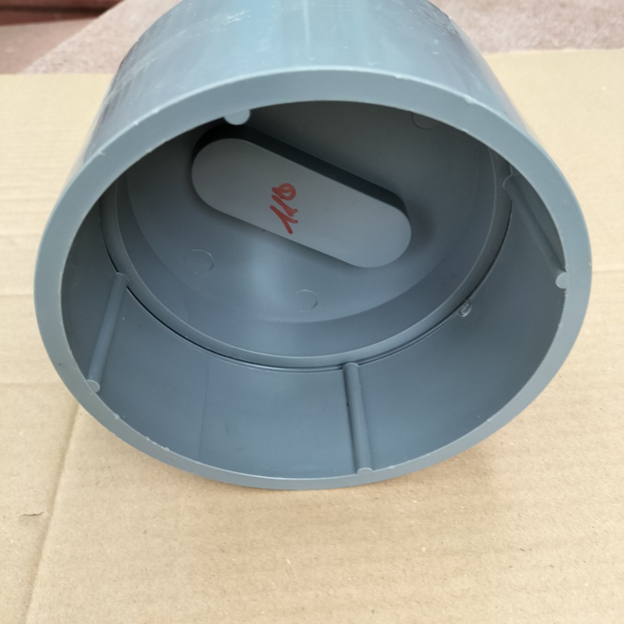 Bịt xả lắp ren  PVC phi 125, 140, 160