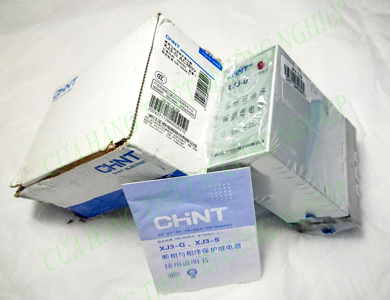 RELAY BẢO VỆ CHỐNG MẤT PHA CHINT (XJ3-G) 3 Pha 380V (mất pha, thứ tự pha, cân bằng pha)